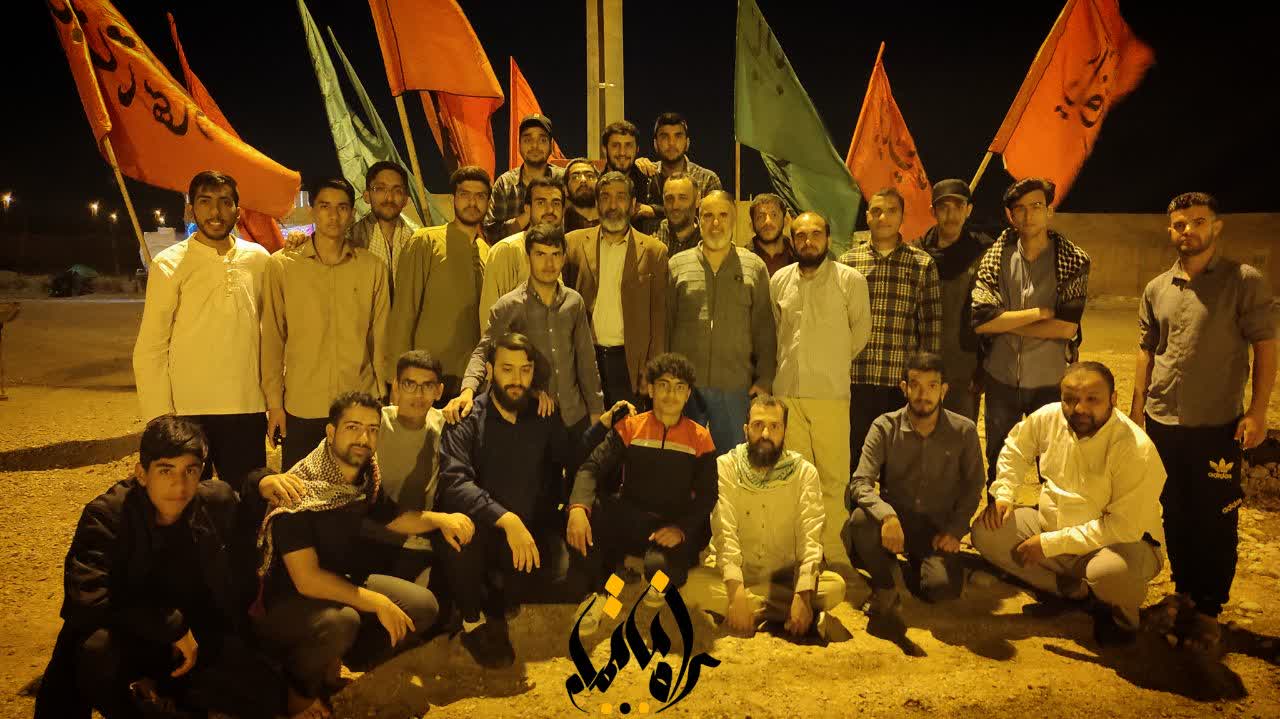 گزارش تصویر از خادمین نوجوان اردوگاه حضرت فاطمه الزهرا (س)